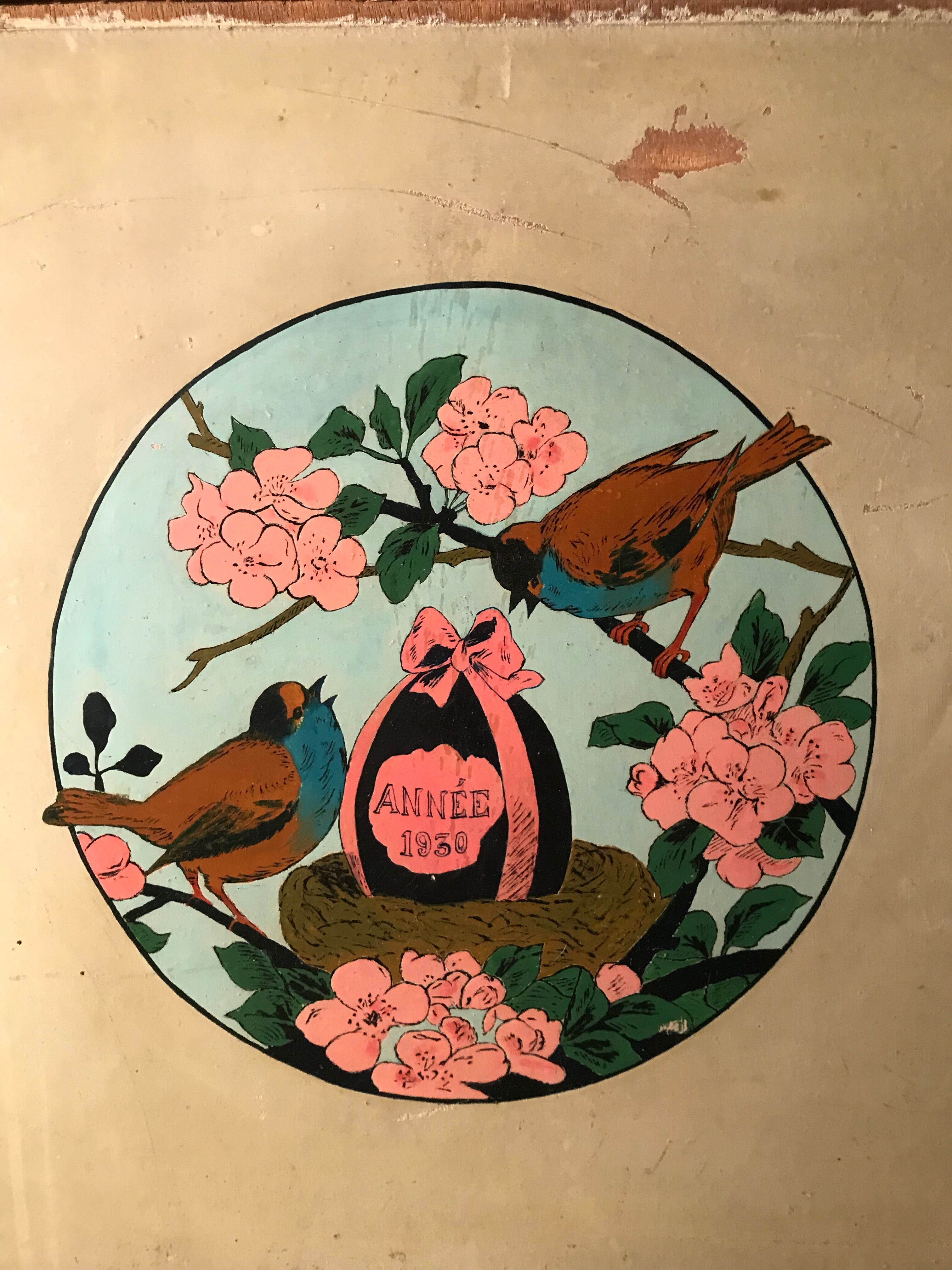 Decorative panel 30s