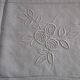 Antique large embroidered table centerpiece 150cm x 38cm