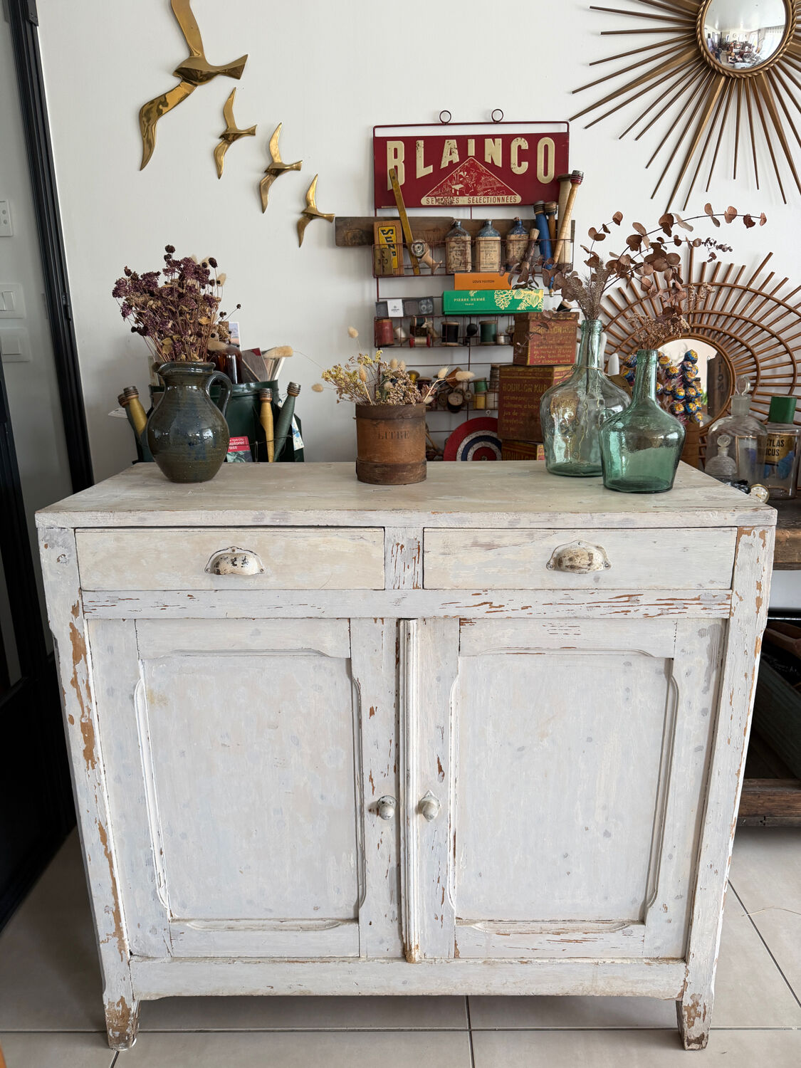 Vintage Parisian sideboard