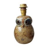 Small nice lamp in enamelled stoneware signed Guy Baudat