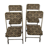 Lot de chaises tissu Manufrance