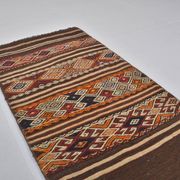 Tapis kilim décoratif anatolien vintage