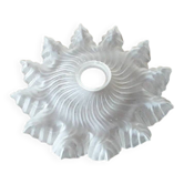 Superb vintage Art Deco glass lampshade, pendant.