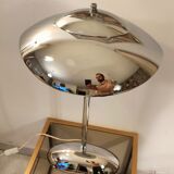 Vintage chrome mushroom lamp 1970 to 1980