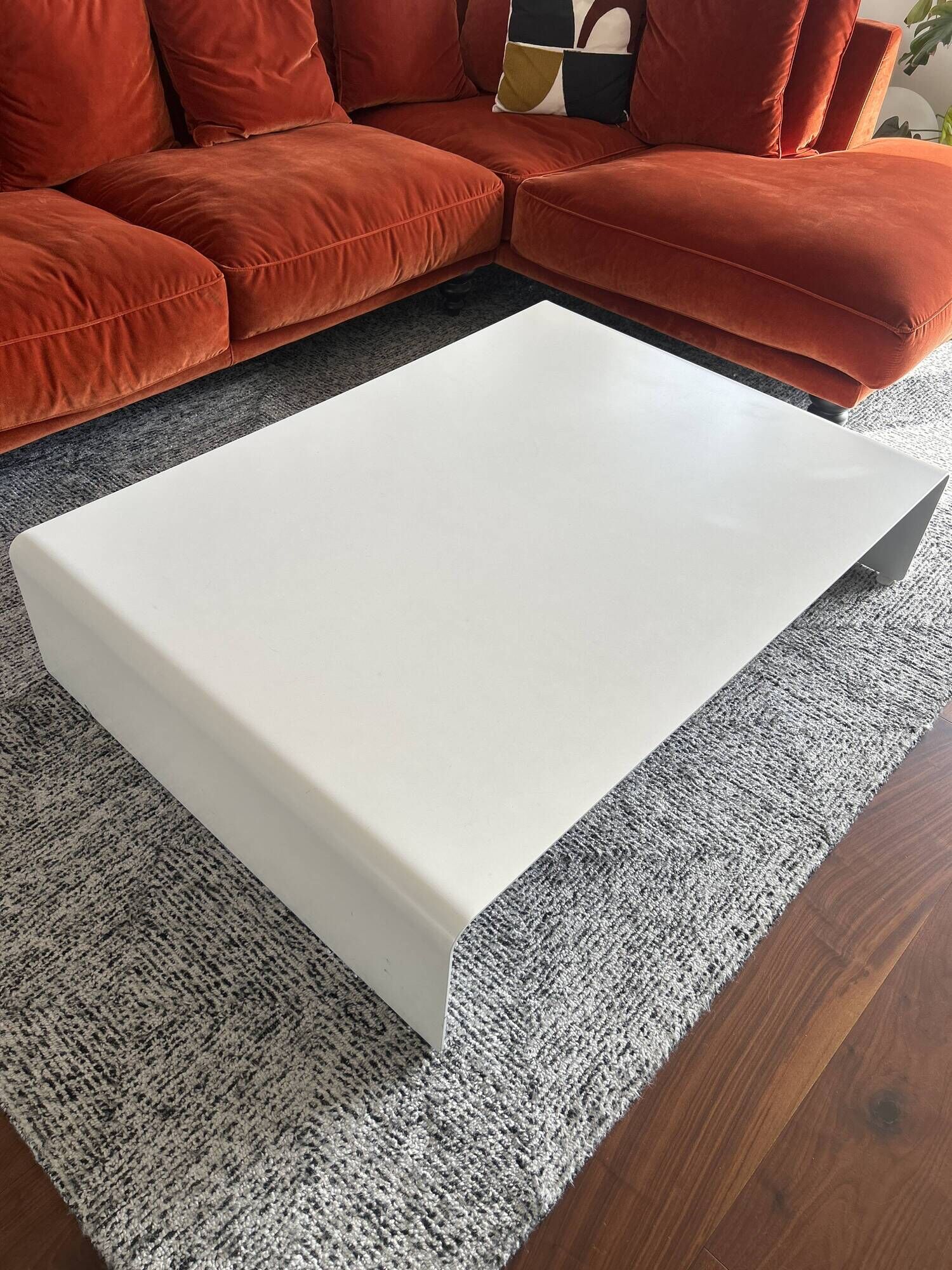 White MDF coffee table Italy