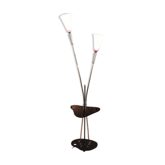 Lampadaire vintage 2 feux