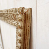 Carved wooden frame