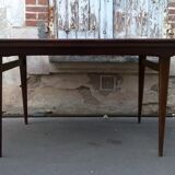 Danish teak and rosewood table