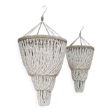 Shell chandelier