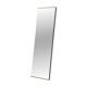 Minimalist rectangular wall mirror with a brass frame, 1960s, Germany