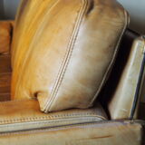Marco Milisich leather sofa for Baxter Arcon