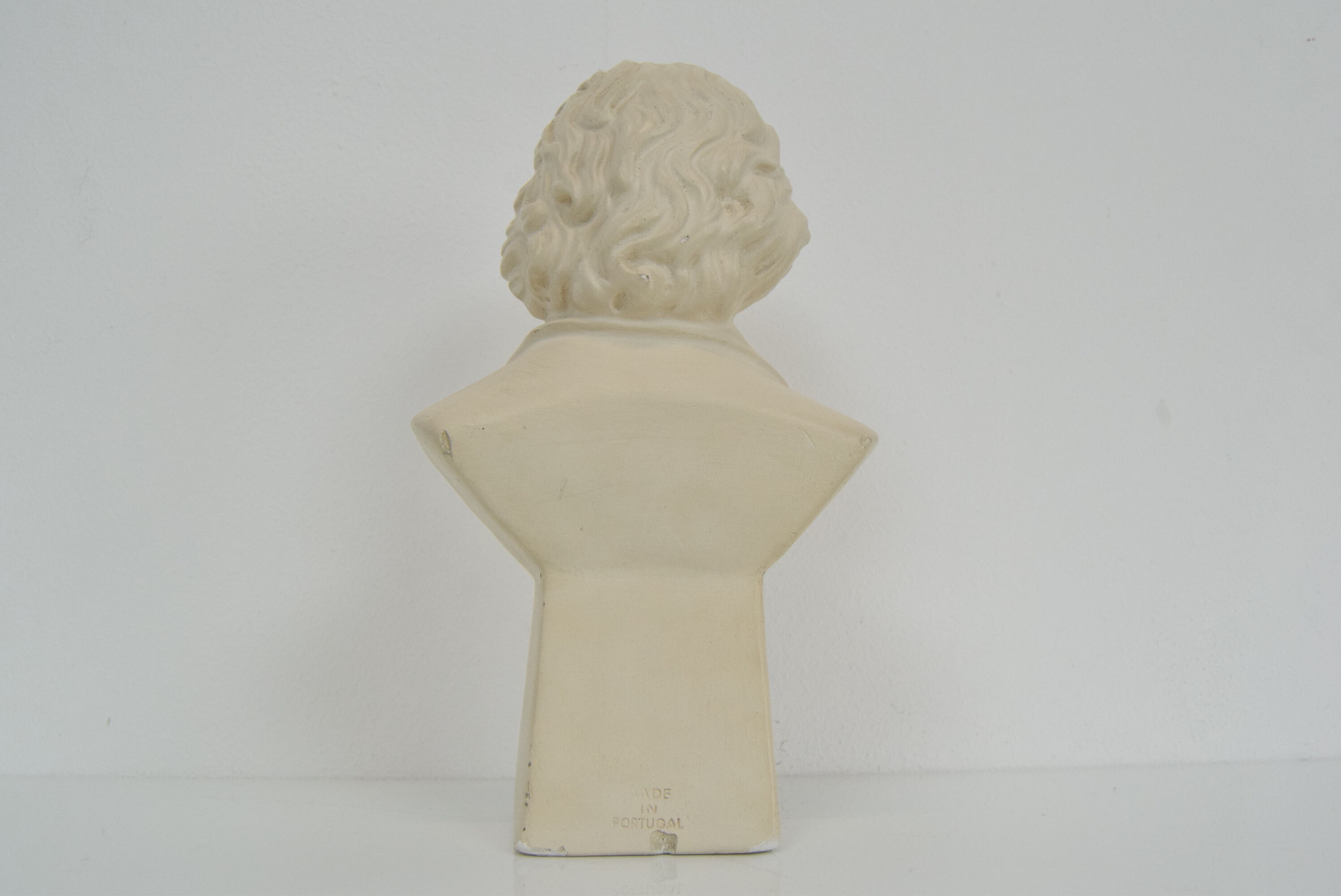 Mid-century plaster bust/sculpture of Ludwig van Beethoven,circa 1950