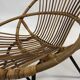 Fauteuil vintage en rotin par Dirk van Sliedregt Rohe Noordwolde 1960 aux Pays-Bas