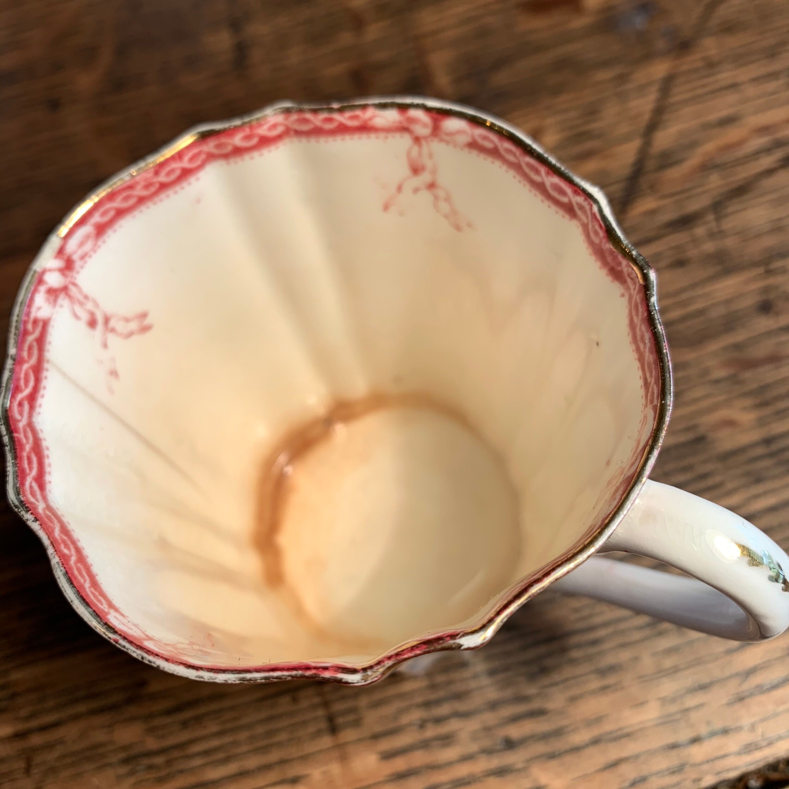 Porcelain mocha service