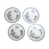 Set de 4 assiettes plates Terre de Fer, Saint Amand, Daisy