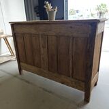 Large Louis XV style solid wood buffet, restored