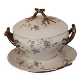 Porcelain tureen (Limoges) - Unsigned