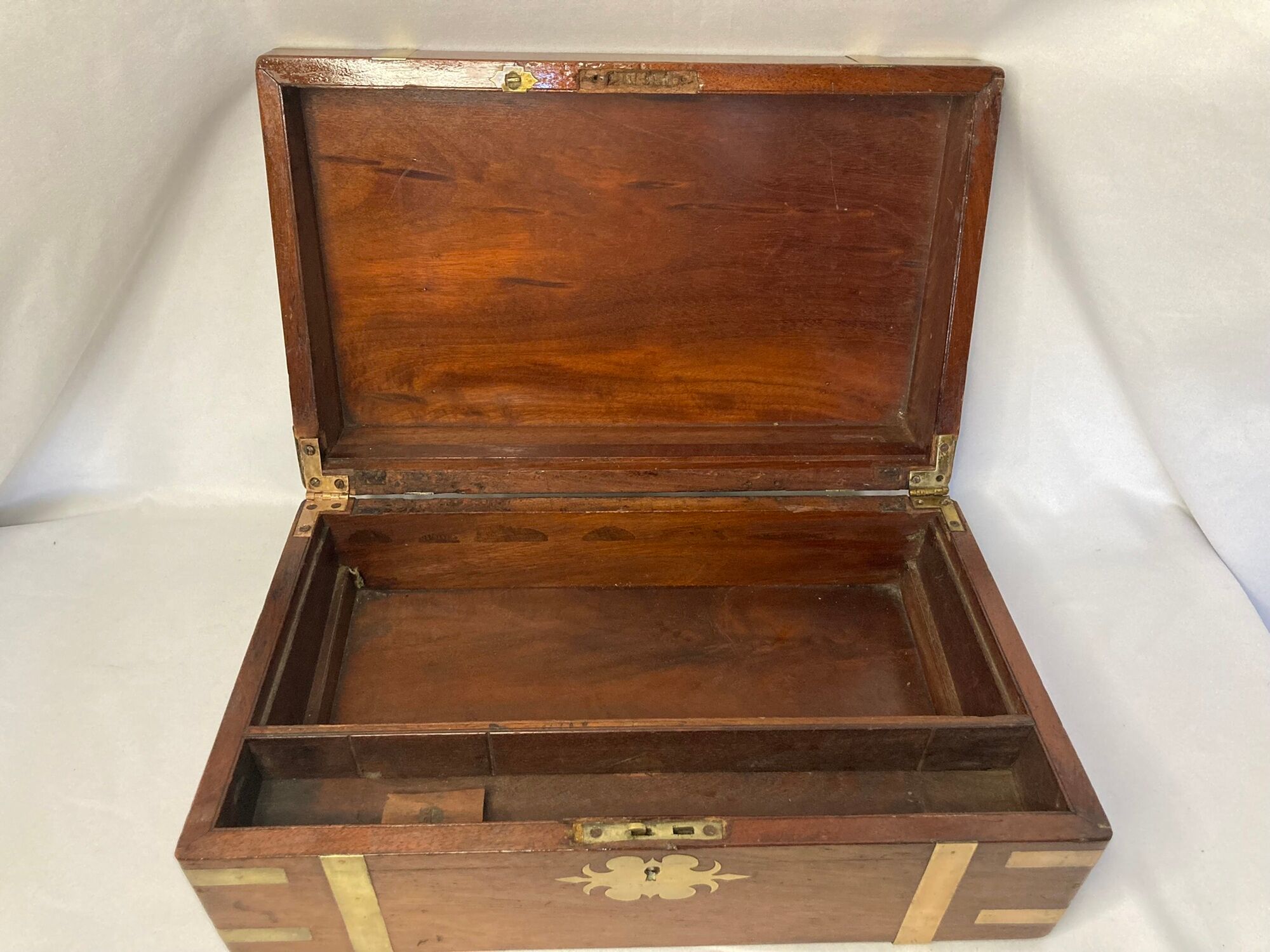 Former mahogany naval officer writing machinery Empire late nineteenth century