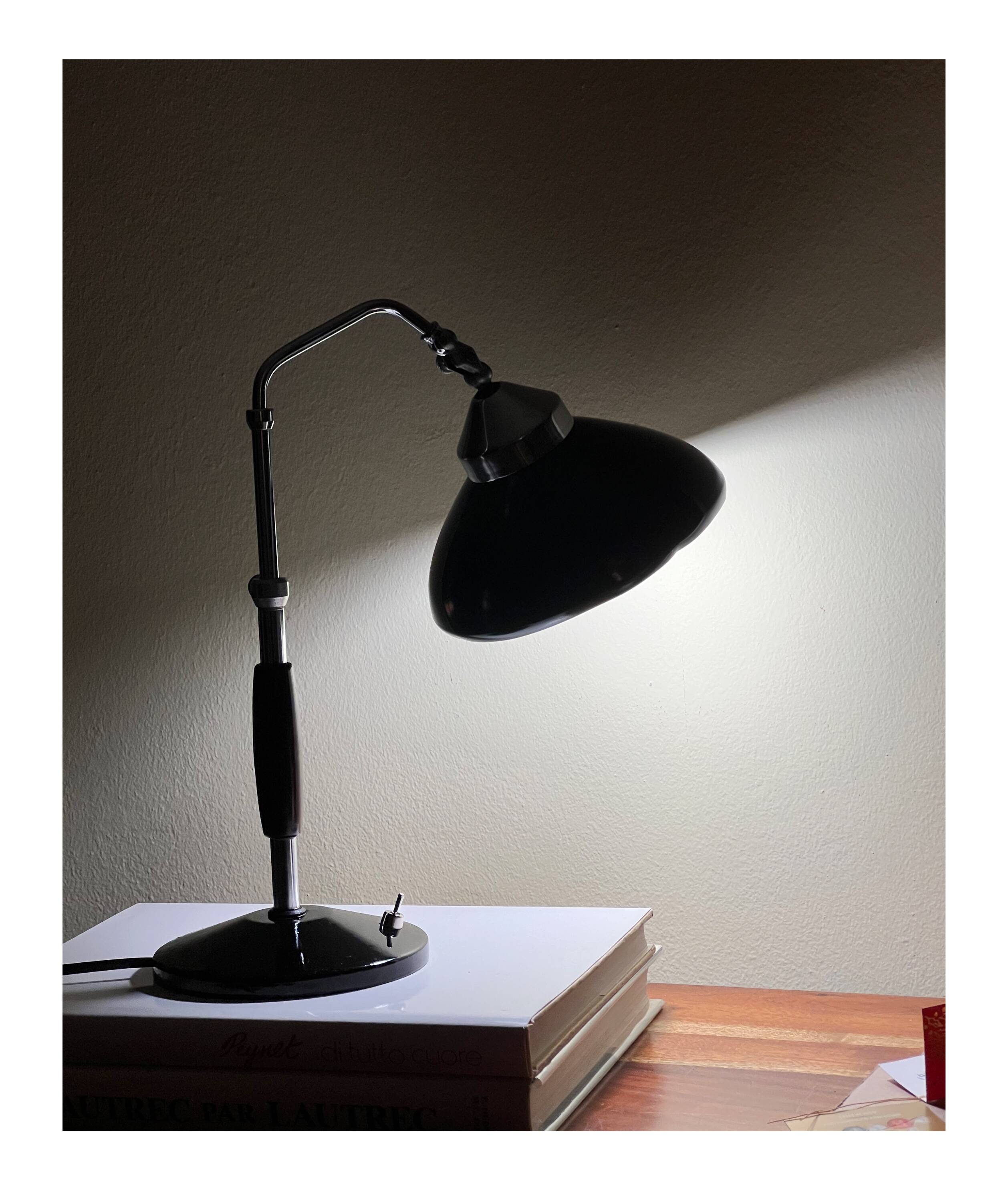 Ministerial desk lamp, Italy 1930s