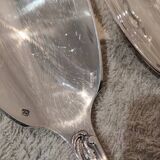 Silver-plated salad service for 2 pieces, Ercuis silversmith, Louis XV style, 29