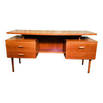 Mid century retro vintage teak bureau desk by GPlan 1960