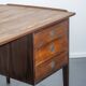 Bureau scandinave, teck, vintage, restauré