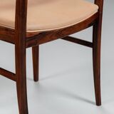 Arne Vodder model 430 dining chairs rosewood Sibast Mobler Denmark 1960