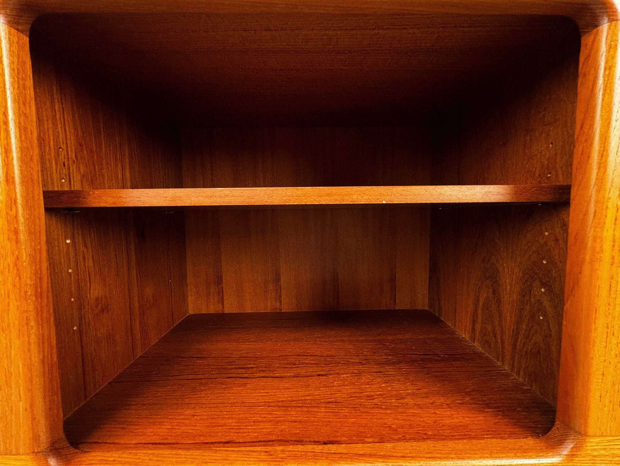 Set of 2 Danish Teak Nightstand by CFC Silkeborg, 1980s