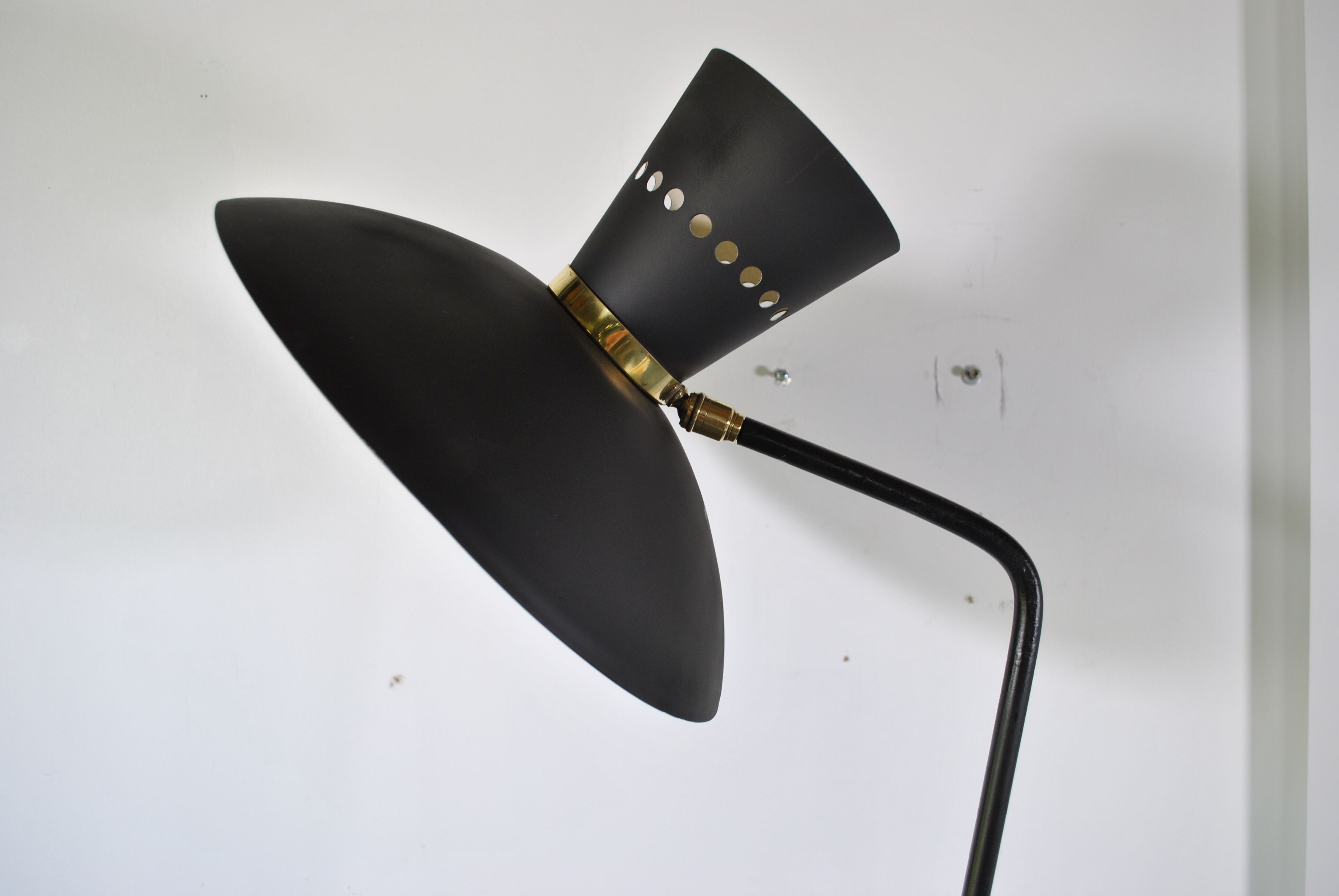 Lampadaire diabolo porte revues 1960