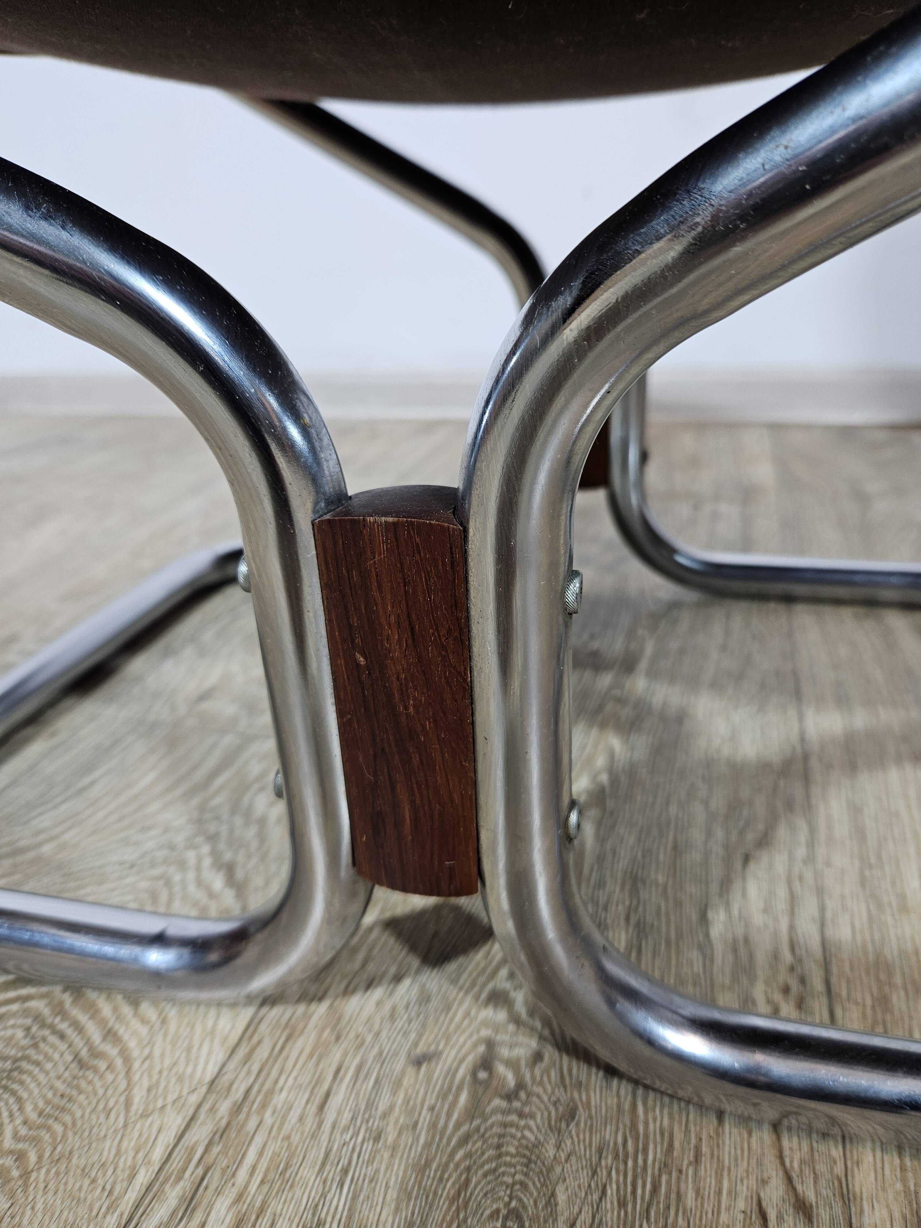 Armchair with footstool, Westnofa, "Wing Chair and foot stool", designed by