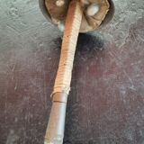 Pair of old fencing mask and foil