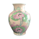 China enamel lotus vase China 19th Height 30.02 cm