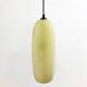 Mid-Century Modern Yellow Glass Pendant Lamp, Italy, 1960s