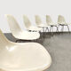 Vintage Herman Miller Fiberglass DSX dining chairs Charles & Ray Eames