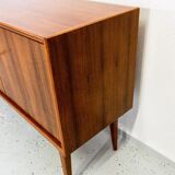 Vintage Walnut Sideboard From Bfm, Poland, 1960s