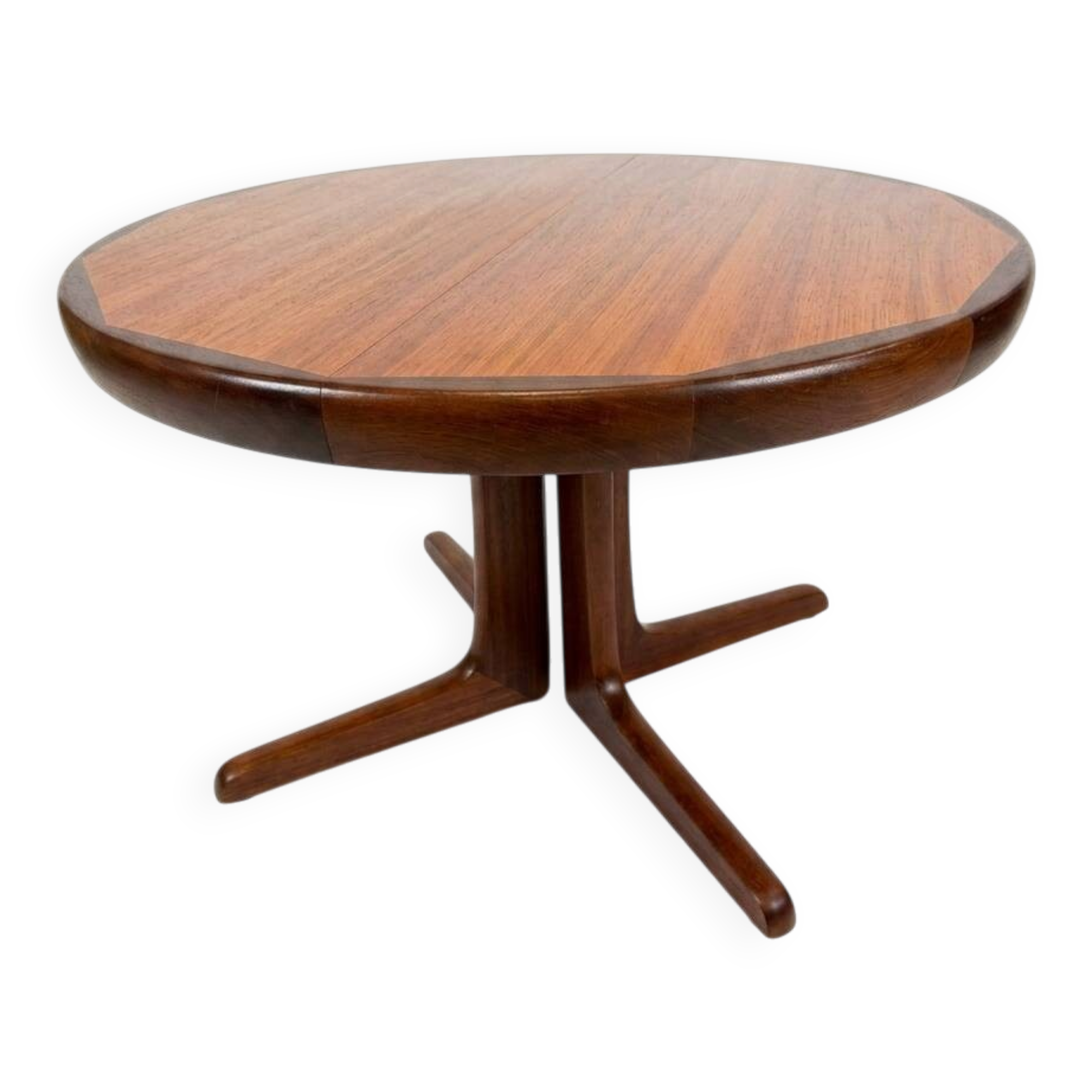 Baumann extendable teak table from the 1960s (2 extensions)