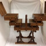 Vintage foot couture worker