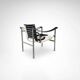 LC1 ponyskin armchair by Le Corbusier et al for Cassina 1980s