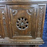 Cabinet dressoir style renaissance en chêne circa 1850