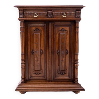 Eclectic chest of drawers, France, circa 1890. After renovation.