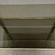 Hollywood Regency gilt metal and smoked glass shelf, Italy circa 1970