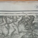 A map of Marseille at the end of the 19th century