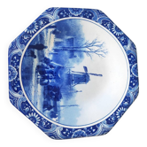 Plate Delft mill in winter