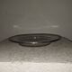 Presentation plate with solid silver crystal tray