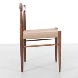 Set of 4 Scandinavian chairs in Rio rosewood by HW Klein