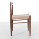 Set of 4 Scandinavian chairs in Rio rosewood by HW Klein