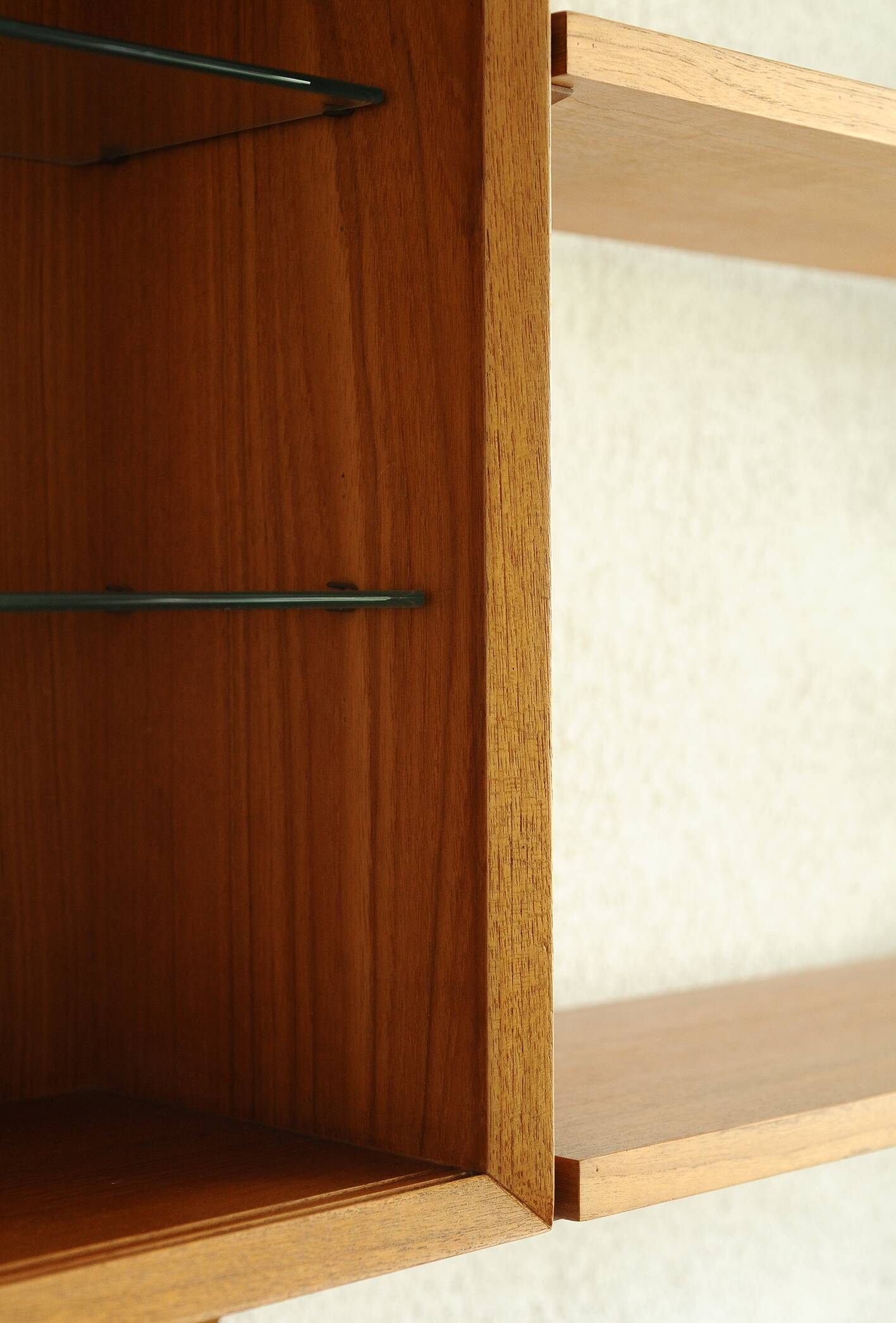 Scandinavian wall system in teak 1960