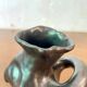 Zoomorphic glazed earthenware vase by René Delarue, 1950s