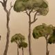 Tableau signé aquarelle « pinède du Lubéron »
