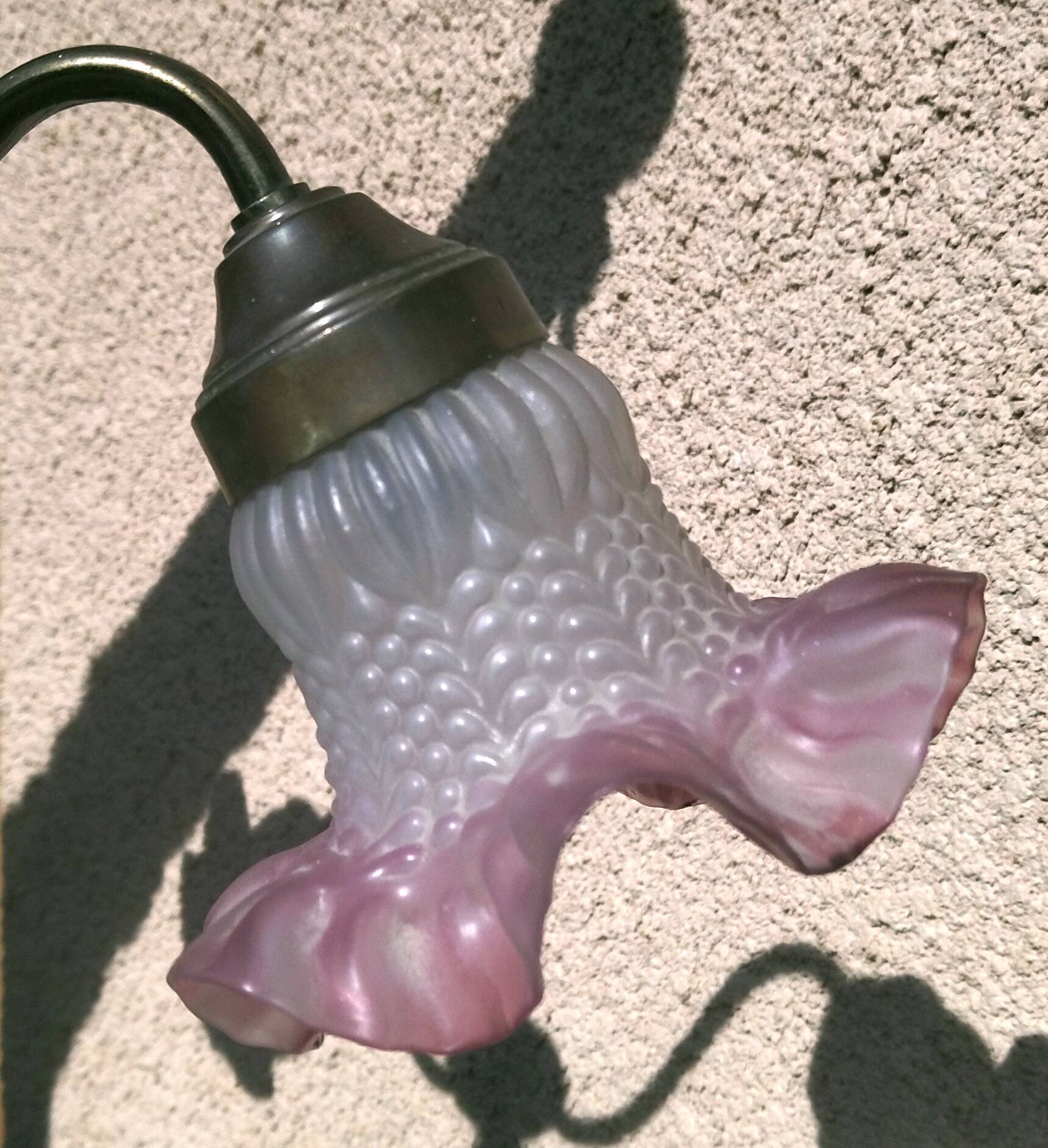 Lustre fleurs années 20